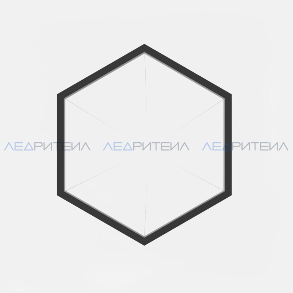 Шестиугольный светильник SR HEXA OUT 14W 1400Lm 3000K